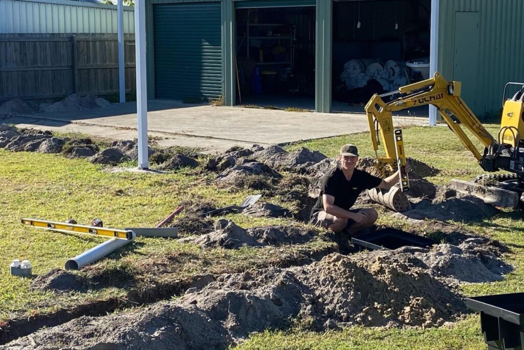 Underground Leak being repaired by The Leak Specialists