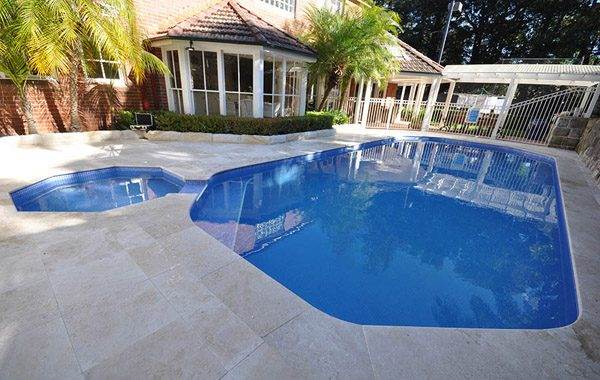 Pool after being inspected by The Leak Specialists