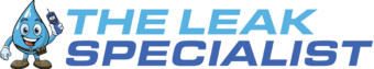 The Leak Specialist Logo - White outline